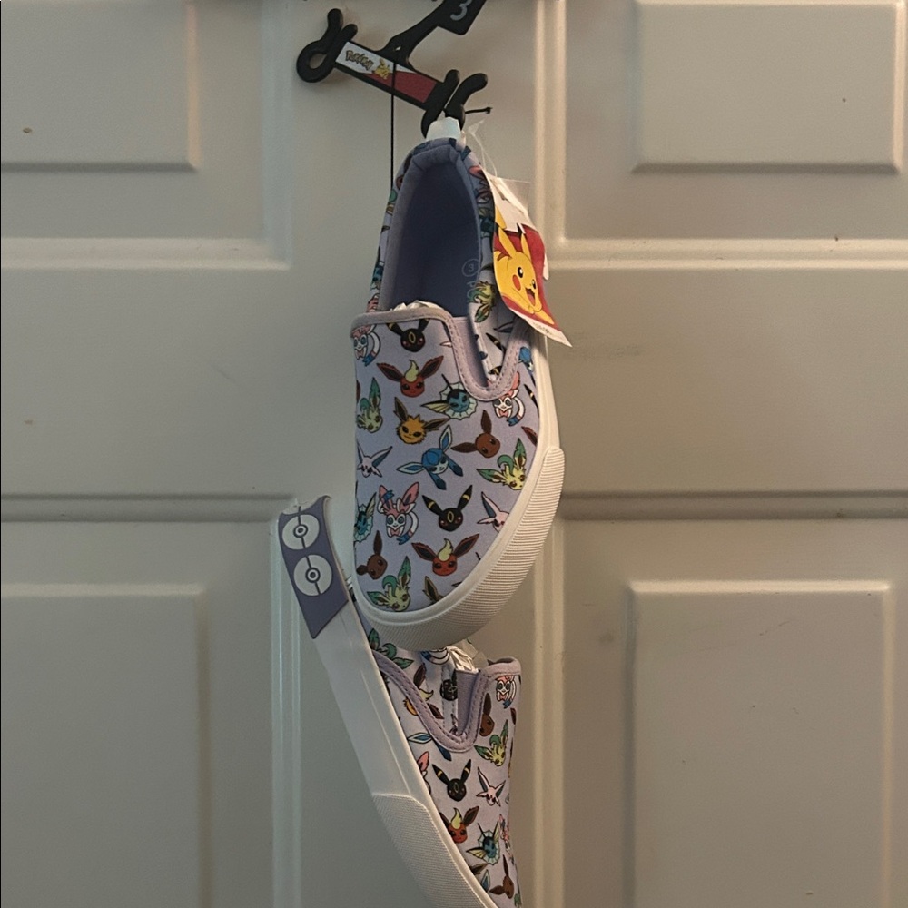 Kids Pokémon Slip-On Sneakers - Purple